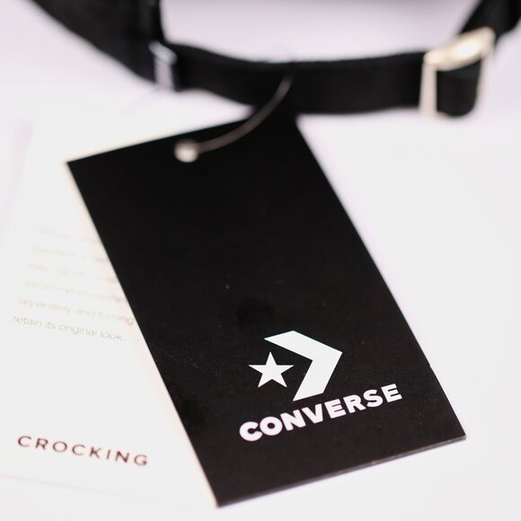 Converse All Star Chuck Taylor Patch Baseball Golf Cap Black One Size OS New - Picture 8 of 8